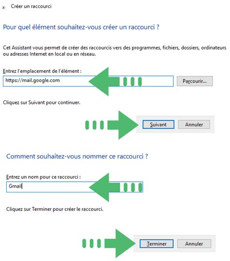 Ouvrez la page du site dont vous désirez créer un raccourci. Comment créer un raccourci Gmail sur le bureau de Windows ...