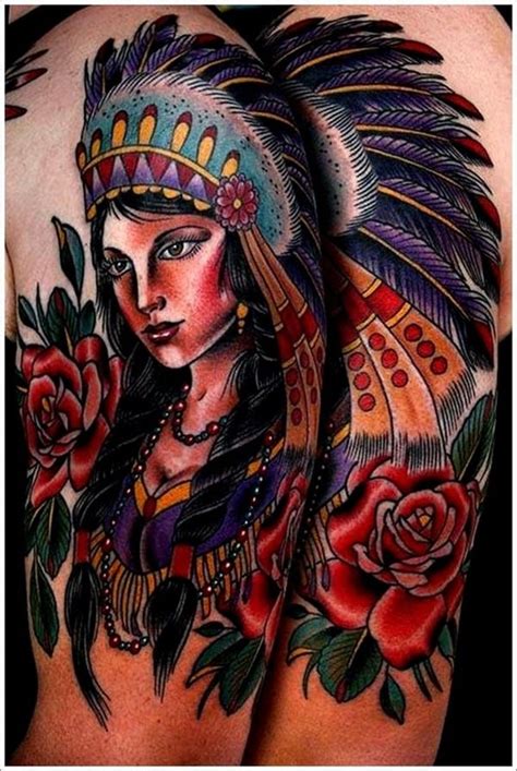 Top 87 Native American Tattoos For Women Super Hot Thtantai2