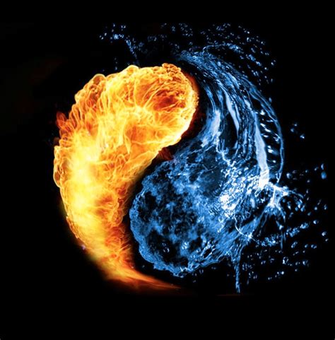Fire And Ice Mix Wallpaperuse