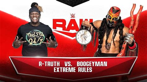R Truth Vs Boogeyman Full Extreme Rules Match Raw Wwe Youtube