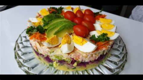 How To Make A Salad Cake Salad Ideas Youtube