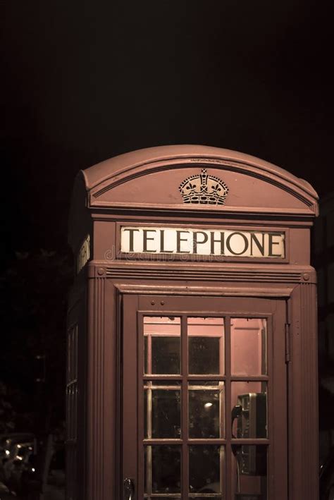 Telephone Booth London England Stock Photo Image Of England