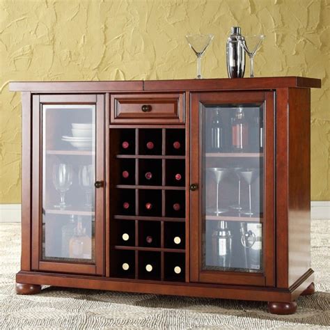 Check spelling or type a new query. Crosley Alexandria Sliding Top Bar Cabinet in Classic ...