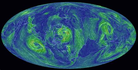 Earth Map Wind Des Espoirs