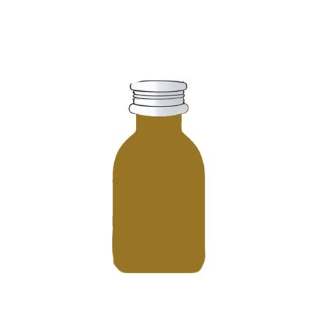 Minimalistic Essential Oil Bottle Isolated Illustration Beauty Care Clipart Aromatherapy