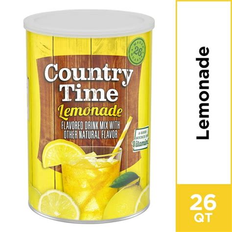 Country Time Lemonade Drink Mix 63 Oz Canister