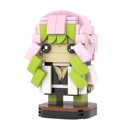 Mooxi Compatible With Lego Creative Demon Slayer Kanroji Mitsuri Model