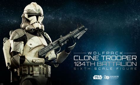 Ssc 16 Scale Wolfpack Clone Trooper 104th Battalion Figure Preview