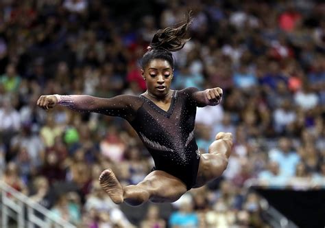 Watch Simone Biles Make History With A Double Double Dismount On The