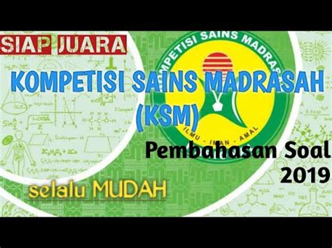 Berikut ini pembahasan soal pilihan ganda, soal nomor 1 sampai dengan nomor 25. Soal Ksm Ipa Tahun 2017 - Pusat Soal