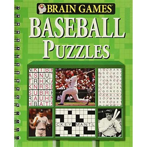 Brain Games Baseball Puzzles 9781605533834 Ebay