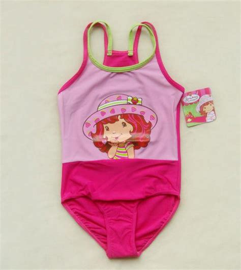 Strawberry Shortcake Girls Swimsuit Swimwear Tankini Bathers Swim