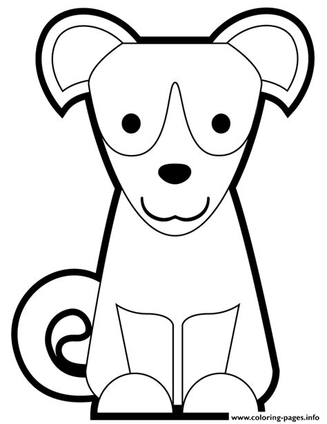 Check here cute puppies coloring pages which are completely free to download. Cute Puppy Sitting Coloring Pages Printable