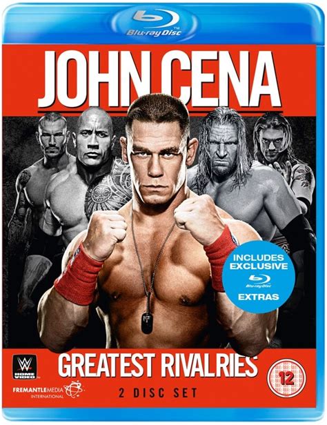 Wwe John Cena S Greatest Rivalries Blu Ray Free Shipping Over Hmv Store