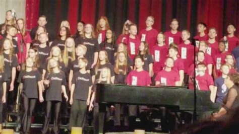 Cassidy 2017 Christmas Concert 6th 8th Graders Youtube