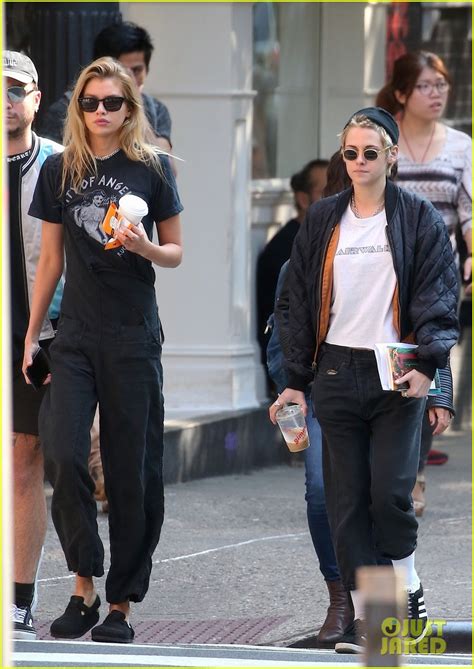 Kristen Stewart Girlfriend Stella Maxwell Hang Out In New York City