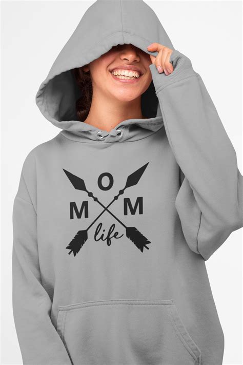 Mom Life Hoodie Womens Clothing Sweatshirt Mothers Day Etsy