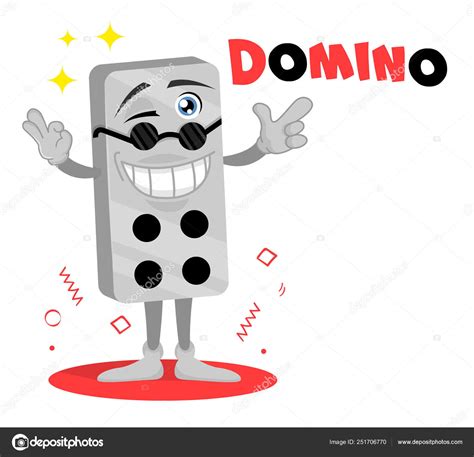 Domino Vector Funny Logo Stock Vector Image By ©funnyvectorforyou