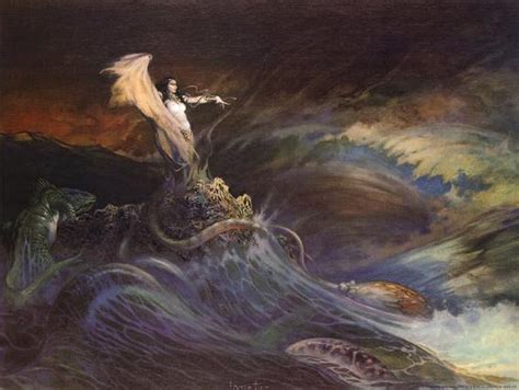 Sea Witch Art Print By Frank Frazetta At Uk