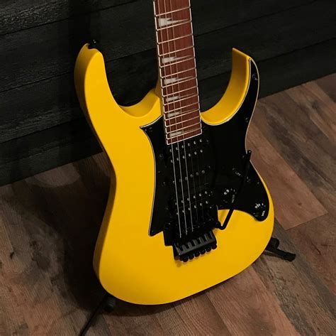 Ibanez Rg450exb Rg Series 6 String Yellow Electric Guitar Reverb