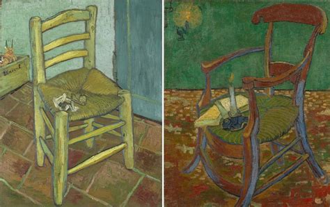 Van Gogh Un Paul Gauguin Ile Ili Kisini G Steren Iki Tablo Ki Sanat Sar Ev Sandalyesini