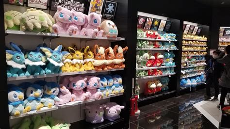 Pokemon Center Tokyo Tour JANUARY Many NEW Paldean Plushies YouTube