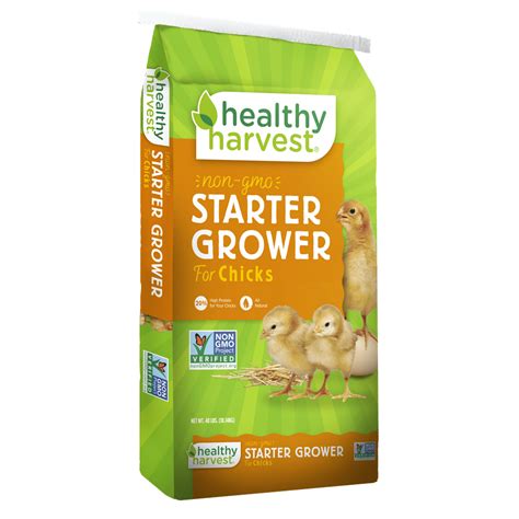 Healthy Harvest Non Gmo Chick Starter Grower Chick Food 40 Lb