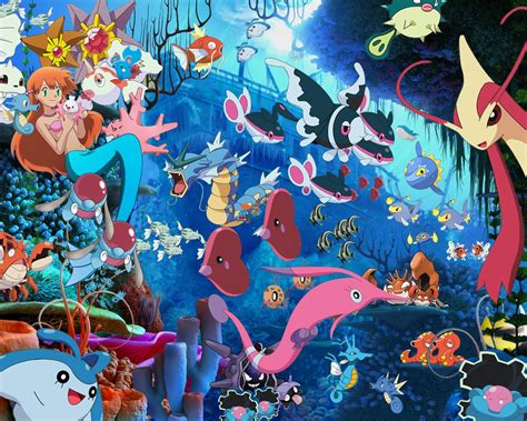 Water pokemon are traditionally very. Water-Type Pokemons | Pokemon, Water pokémon, Pokemon theme