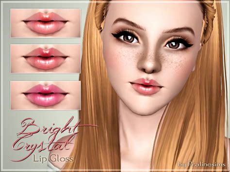 The Sims Resource Bright Crystal Lip Gloss