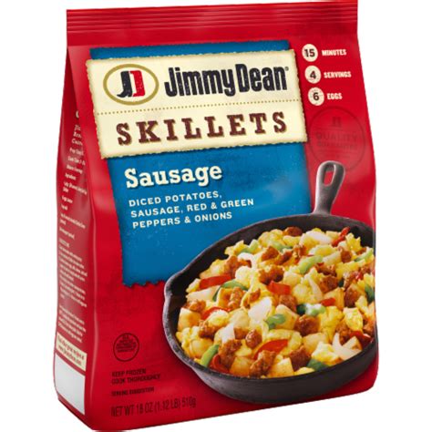 Jimmy Dean Sausage Frozen Breakfast Skillet 18 Oz Fred Meyer