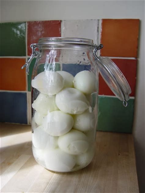 Keeps in refrigerator for weeks, in theory. Pickled Eggs - The Accidental Smallholder