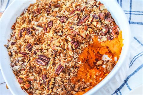 Healthy Sweet Potato Casserole — From The Roots