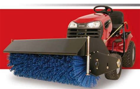 Craftsman 48 Front Attach Rotary Broom Sweeper And Snow Removal