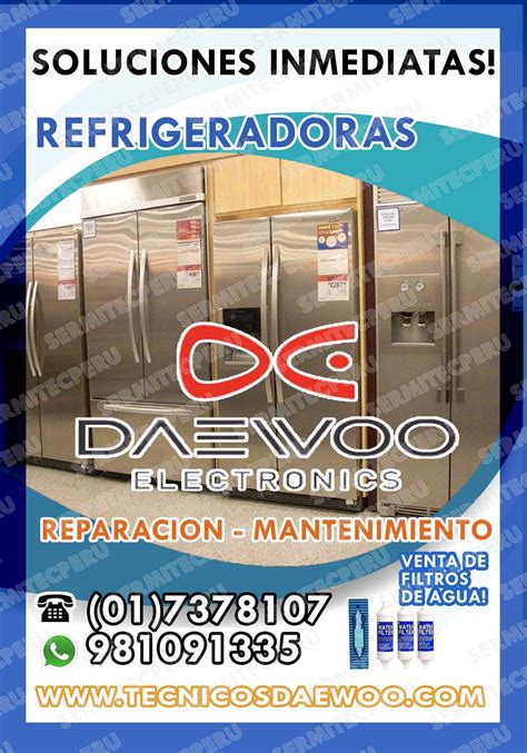 Daewoo Técnicos especializados en Refrigeradoras en Surquillo
