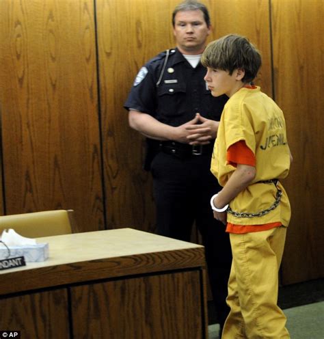 In Chains The 14 Year Old Boy Accused Of Killing His