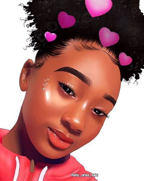Pin By Kαmílα On ɢᴜʀʟʏ ᴄᴀʀᴛᴏᴏɴ Black Girl Art Black Girl Cartoon
