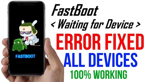 How To Fix Fastboot Waiting For Device Errorproblem In Windows 10