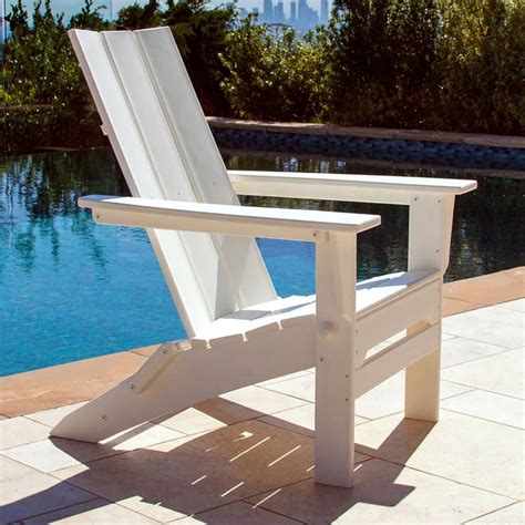 The bathroom is usually the people invest the least. Polywood Modern Trio Folding Adirondack Chair in 2020 ...