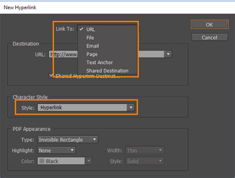 How To Create A Hyperlink In Adobe Indesign Webucator