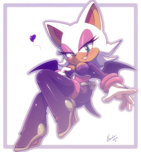 Rouge The Bat From Sonic Heroes By Nancher On Deviantart