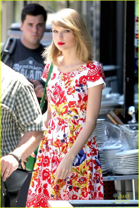 Full Sized Photo Of Taylor Swift Wildflower Dress Young Fans Nyc 22