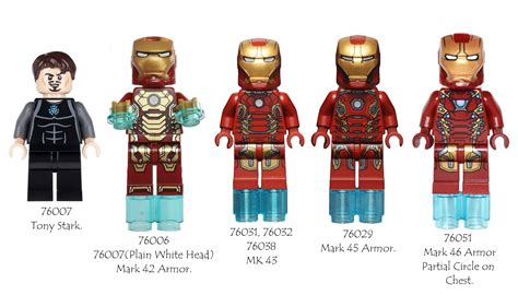 Compilation How To Collect All Lego Iron Man Lego Licensed
