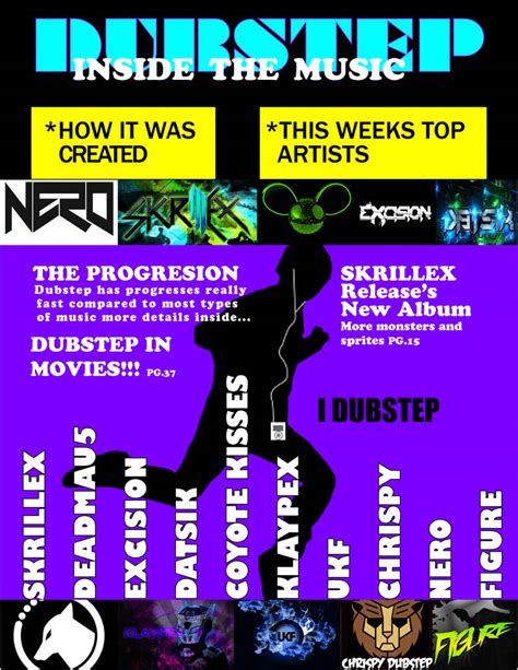 Dubstep Magazine Cover By Itbcorey On Deviantart