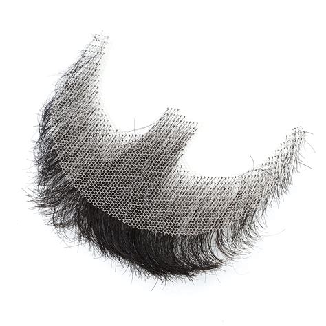 Buy Kossys Fake Beard Realistic 100 Human Hair Full Hand Tied Goatee Beard Realistic Mustache