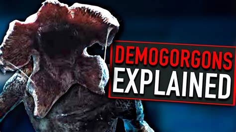 The Demogorgons Explained Stranger Things Explained Youtube