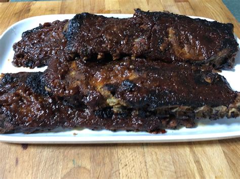 Sticky Oven Barbecue Ribs A Dash Of Flavour Printable Recipes