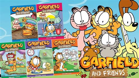 Garfield And Friends Volume 1 5 More Dvd Unboxing Youtube