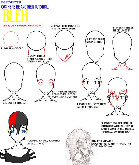 How To Draw A Anime Guy