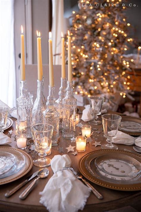 New Year's Eve Tablescape | New years eve decorations, New years eve