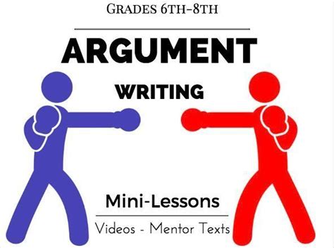 This Is An Outstanding Version Of An How To Teach Argument Writing It